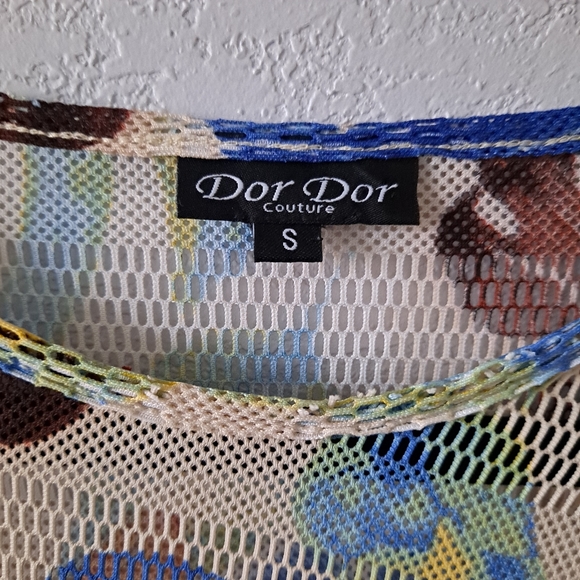 Dor Dor Couture Tropical Swimsuit Cover Up - Picture 5 of 7